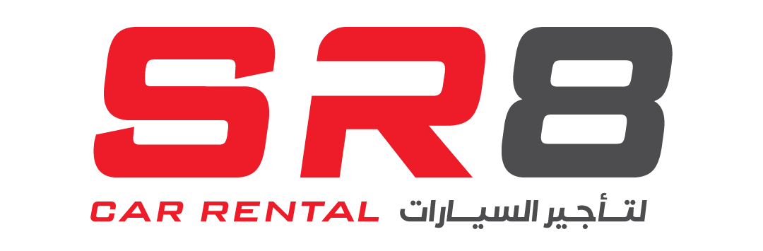 SR8 Car Rental Logo