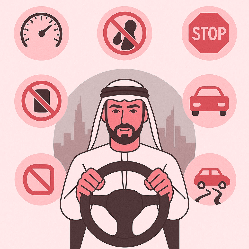 7 قواعد لا غنى عنها للقيادة في الإمارات